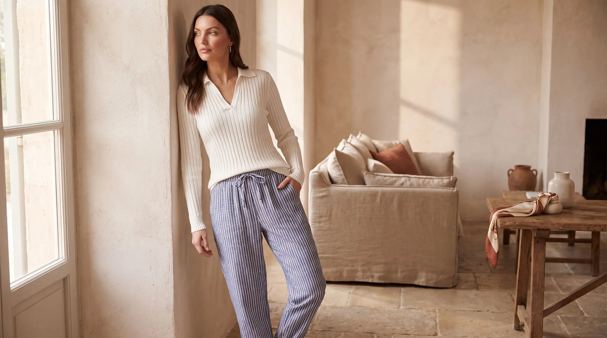 Le pantalon homme, repensé au féminin