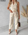 Alayna | Ensemble [Top + Pantalon] stylé et tendance