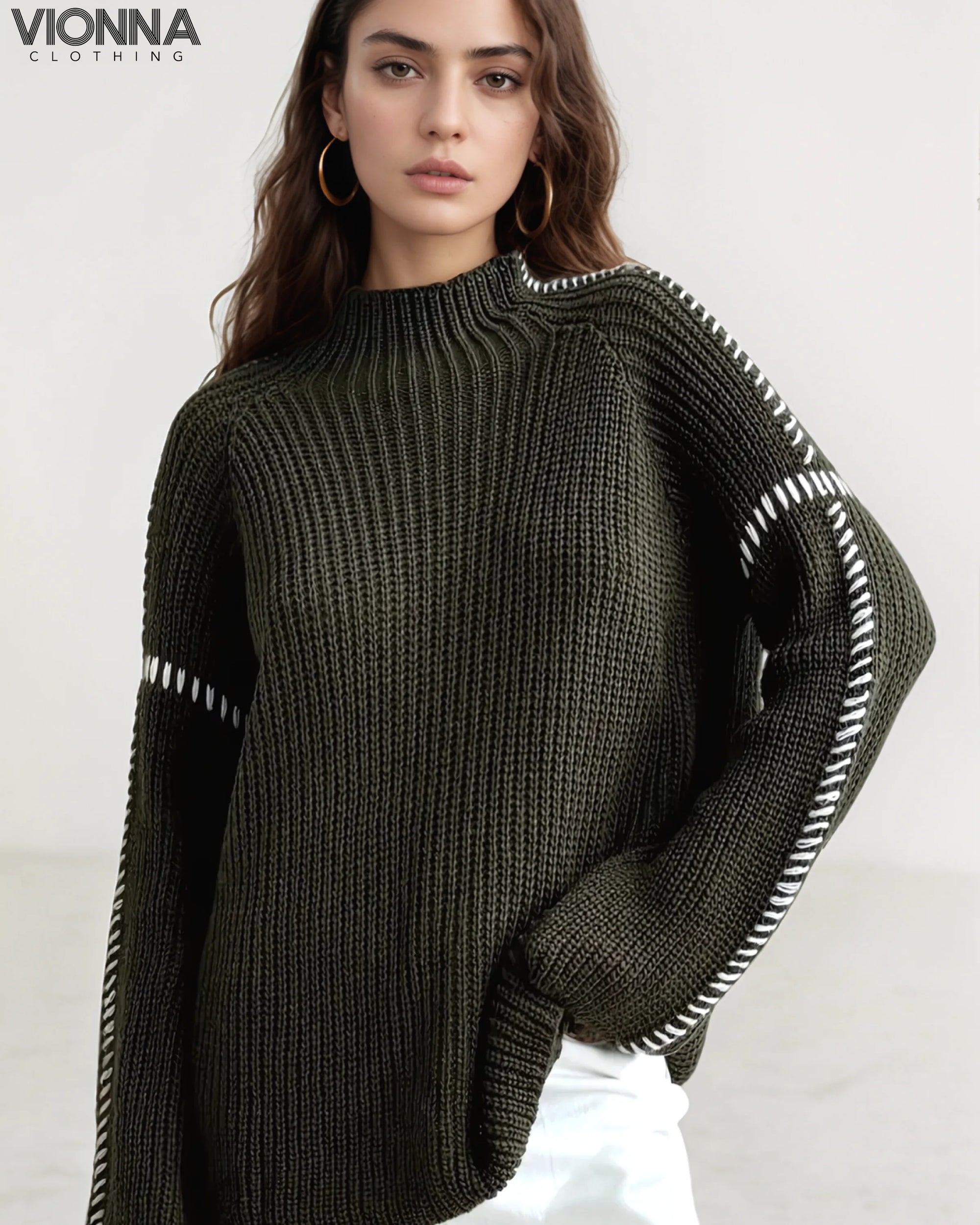 Pull en bouclette souple Amara