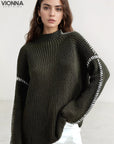 Pull en bouclette souple Amara