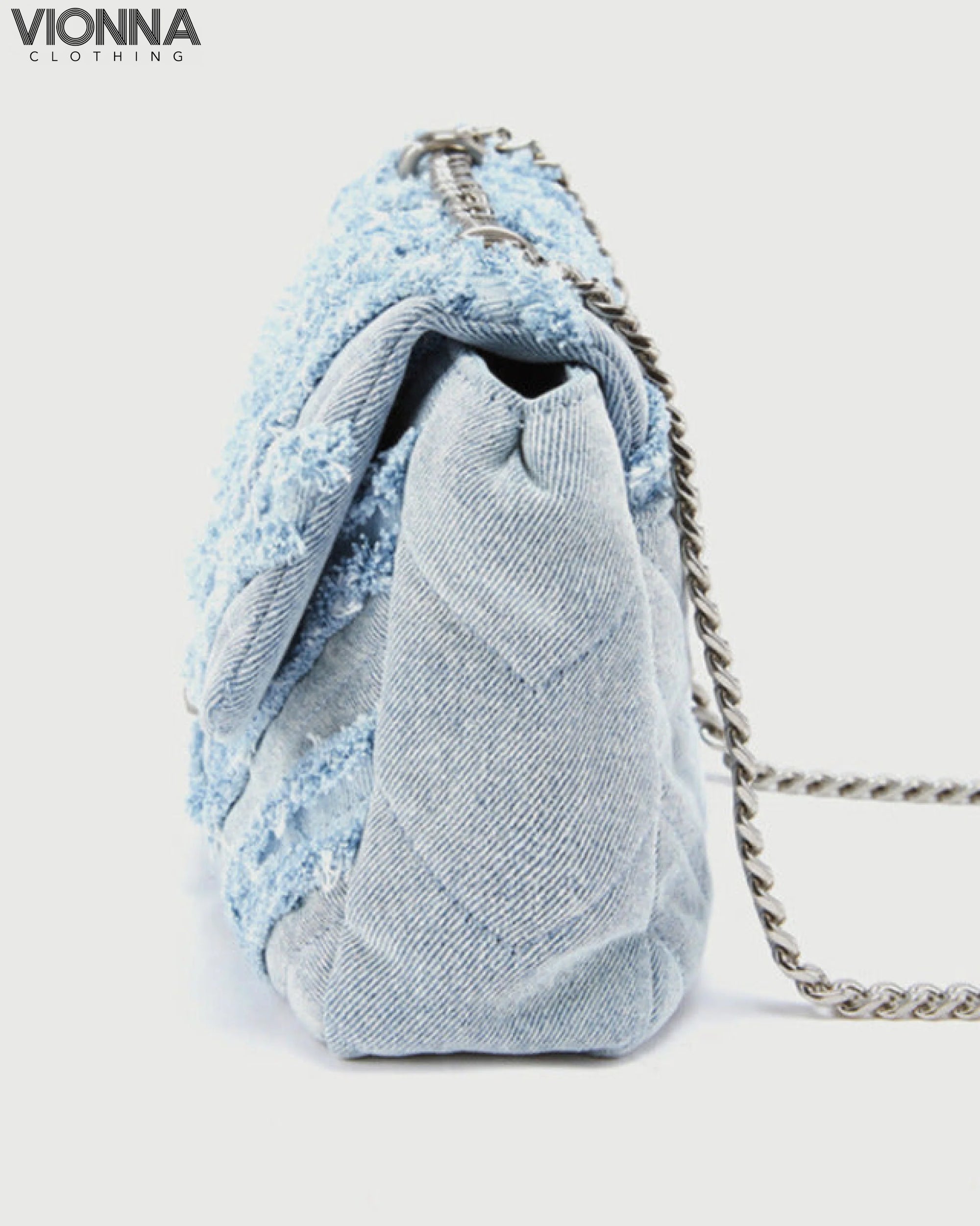 Calantha - Sac à chaîne indigo