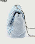 Calantha - Sac à chaîne indigo