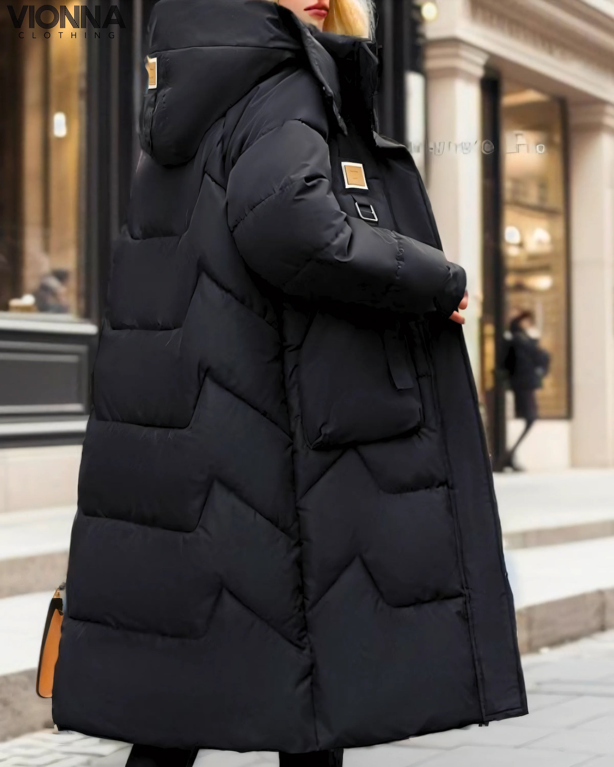 Casey - Manteau bouffant d'hiver Manteau bouffant