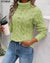 Elina Elegant Knitted Sweater Green / S Jumpers & Sweaters