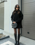 Elsie Knitted Set (Top + Skirt) Chandails et cardigans