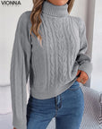 Elvie - Pull chaud tricoté Gris / Pull Xs