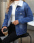 Veste en denim avec col en polaire | Coton Chaud et élégant Bleu / S Vêtements et accessoires > Vêtements