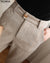 Freja - Pantalon élégant en laine pour femmes Beige / Xs Pantalon