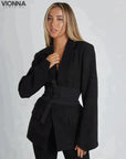 Gia - Blazer polyvalent Noir / Xs