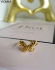 Bague papillon | Or
