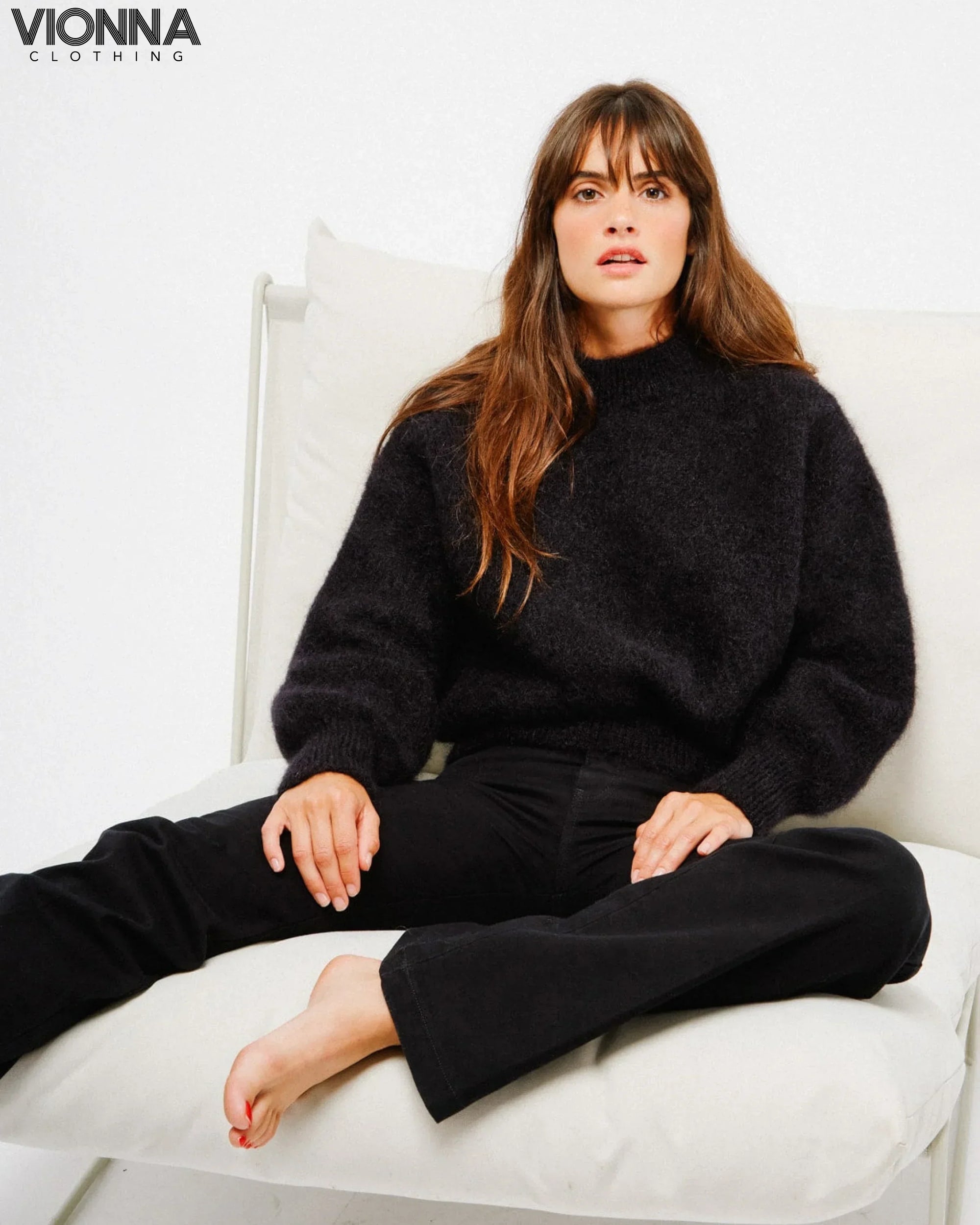 Jane | Pull en mohair de luxe