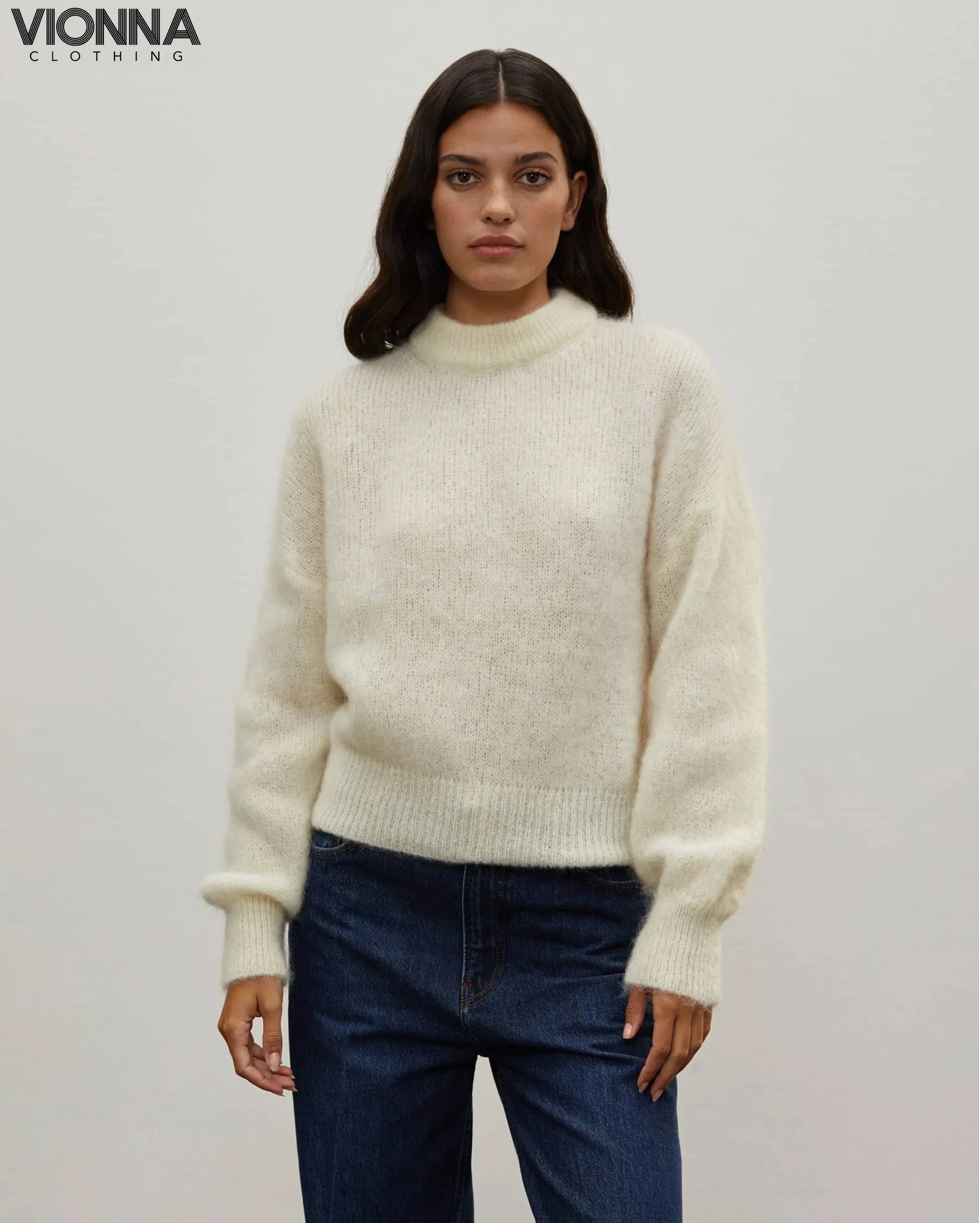 Jane | Pull en mohair de luxe