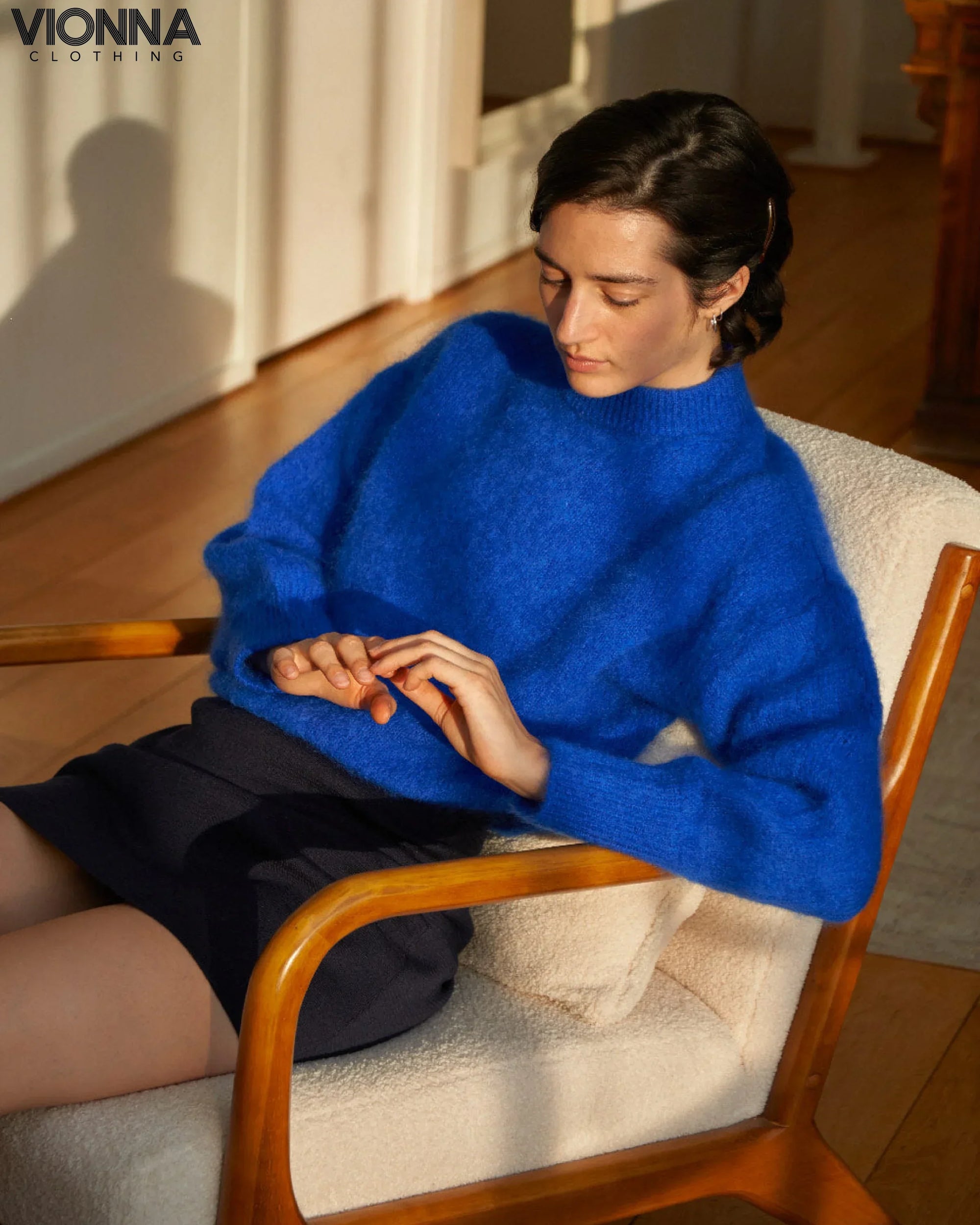 Jane | Pull en mohair de luxe