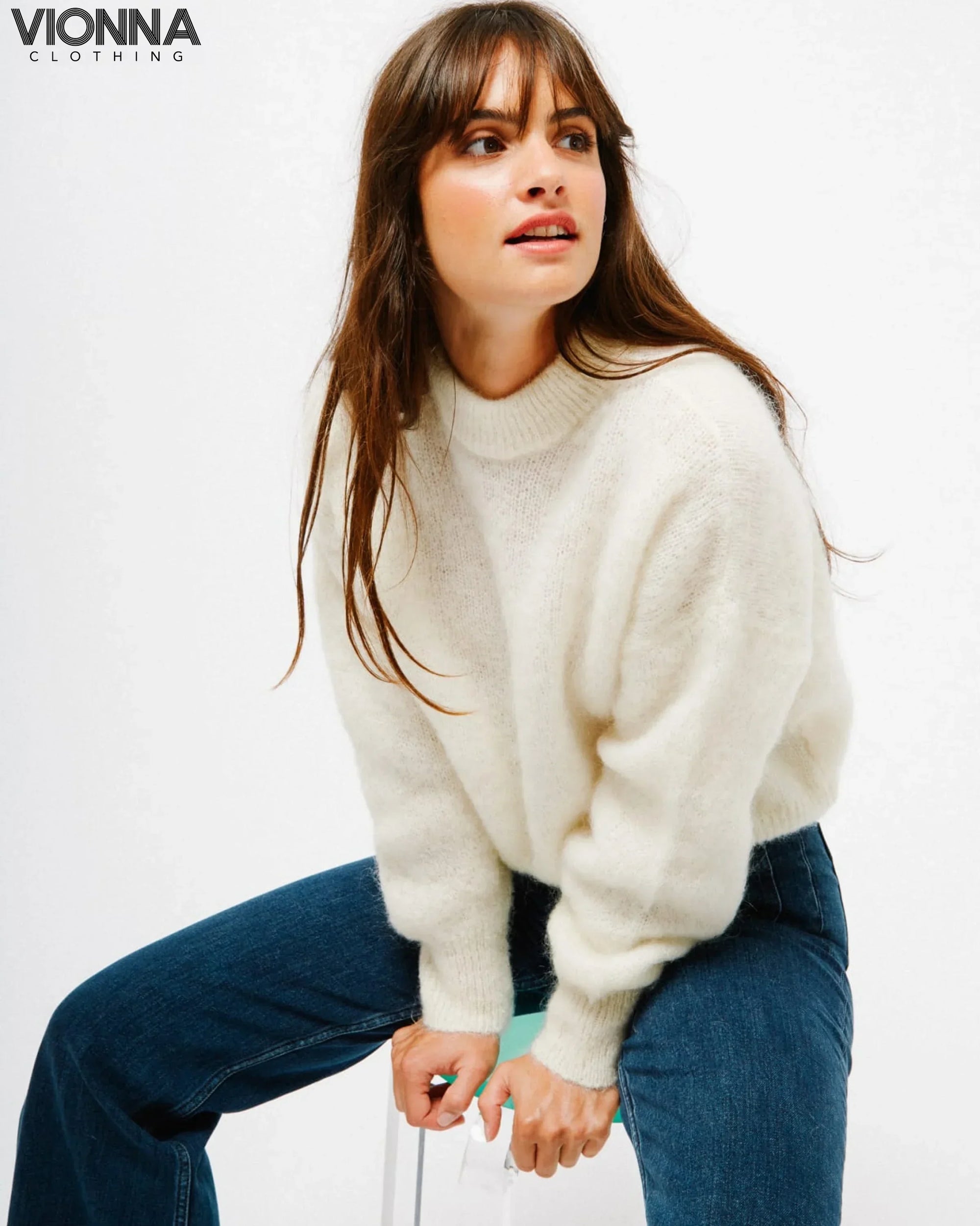 Jane | Pull en mohair de luxe