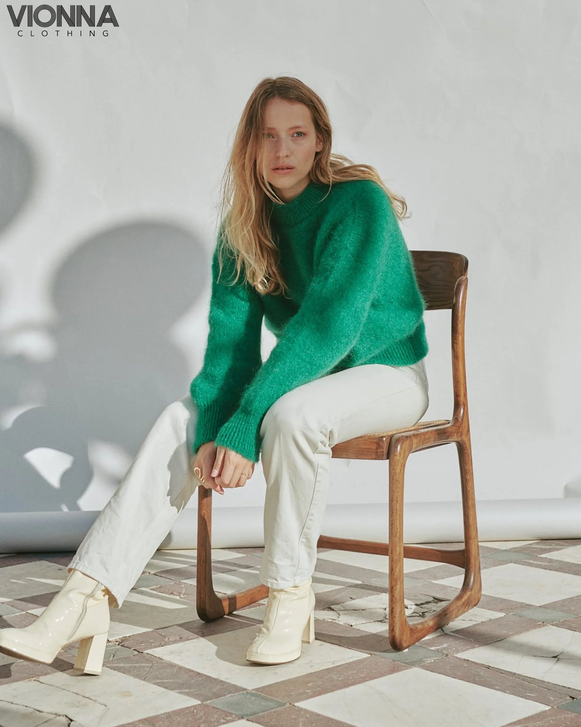 Jane | Pull en mohair de luxe