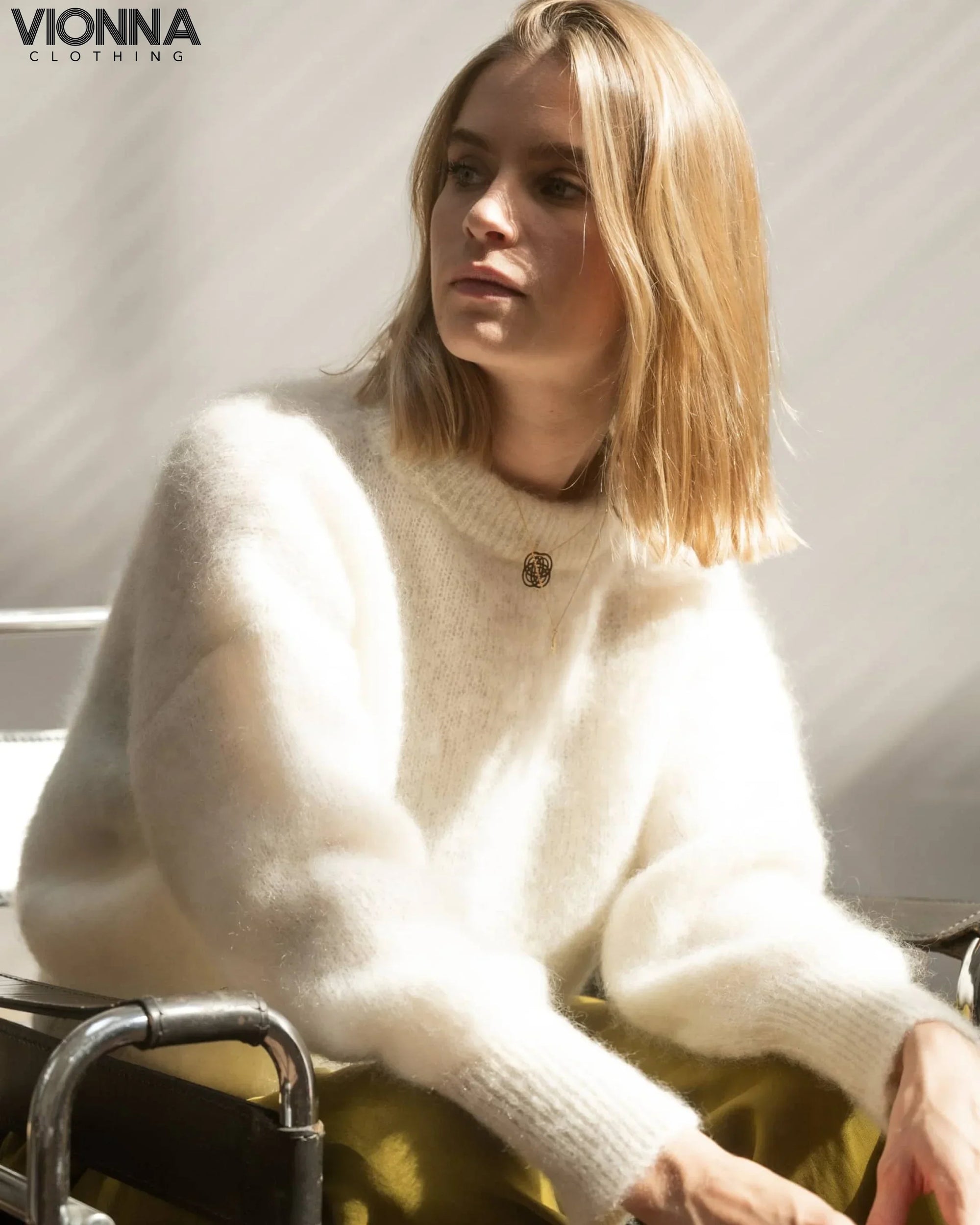 Jane | Pull en mohair de luxe