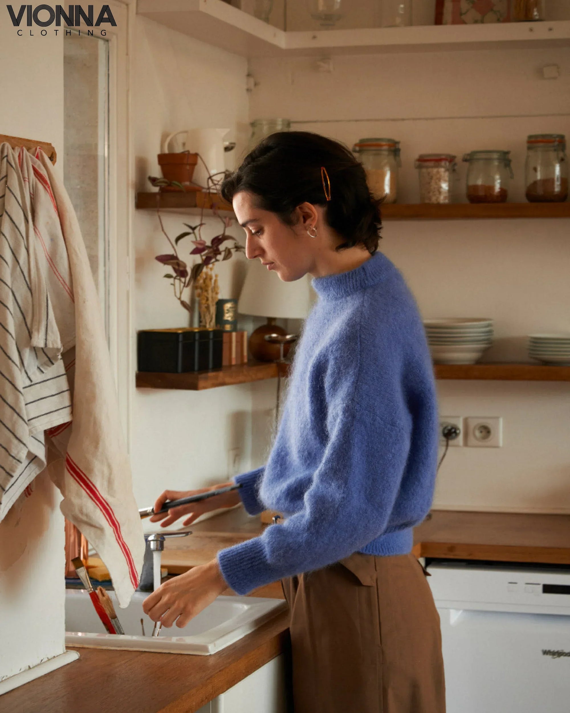 Jane | Pull en mohair de luxe