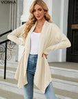 Jhea - Cardigan en maille unie Cardigan