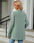 Jhea - Cardigan en maille unie Cardigan