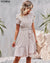 Linda - Jupe midi avec ceinture S / Blanc