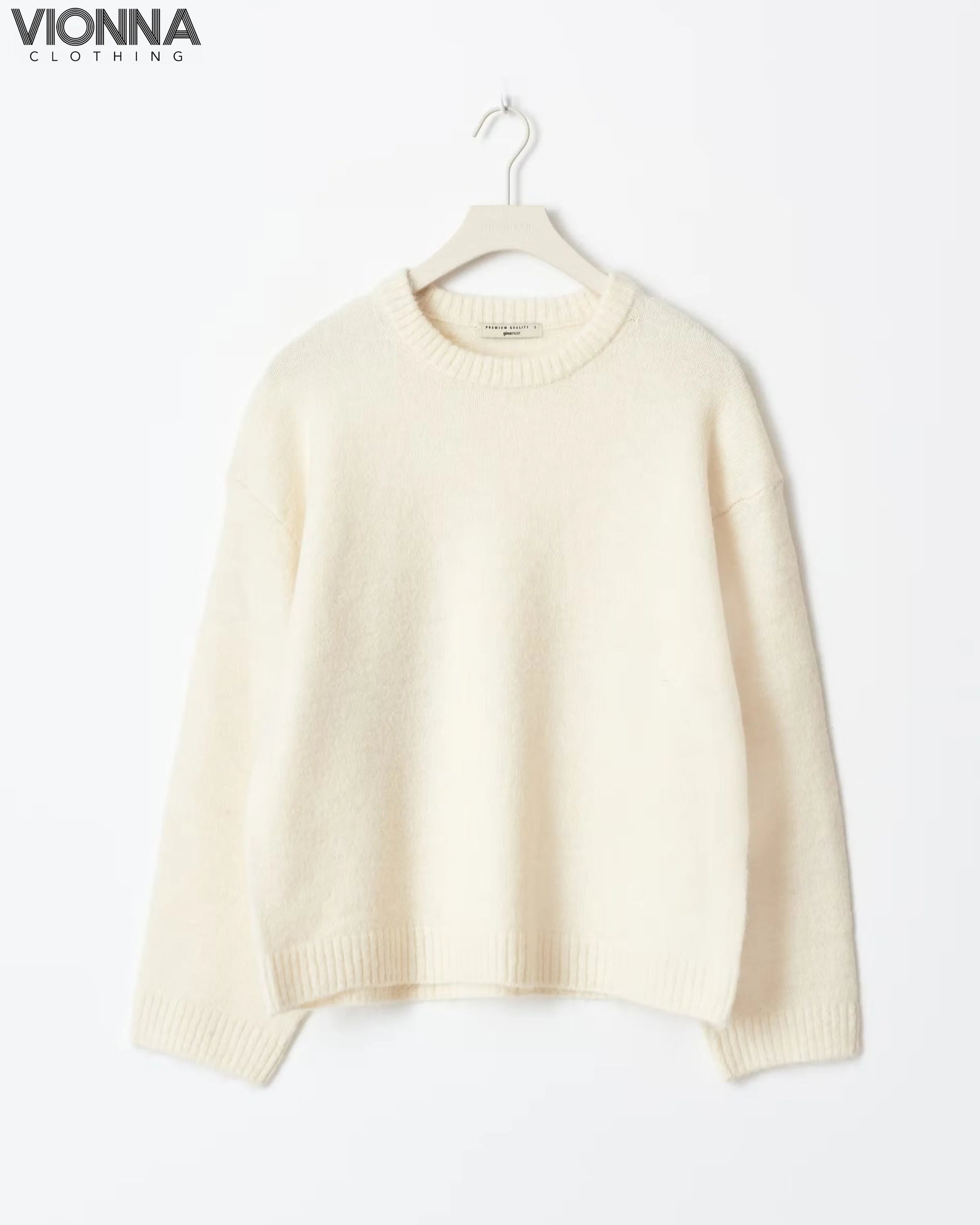 Lola | Pull tricoté Tiktok Winnerrr Crème / S
