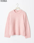 Lola | Pull en maille Tiktok Winnerrr Rose / S