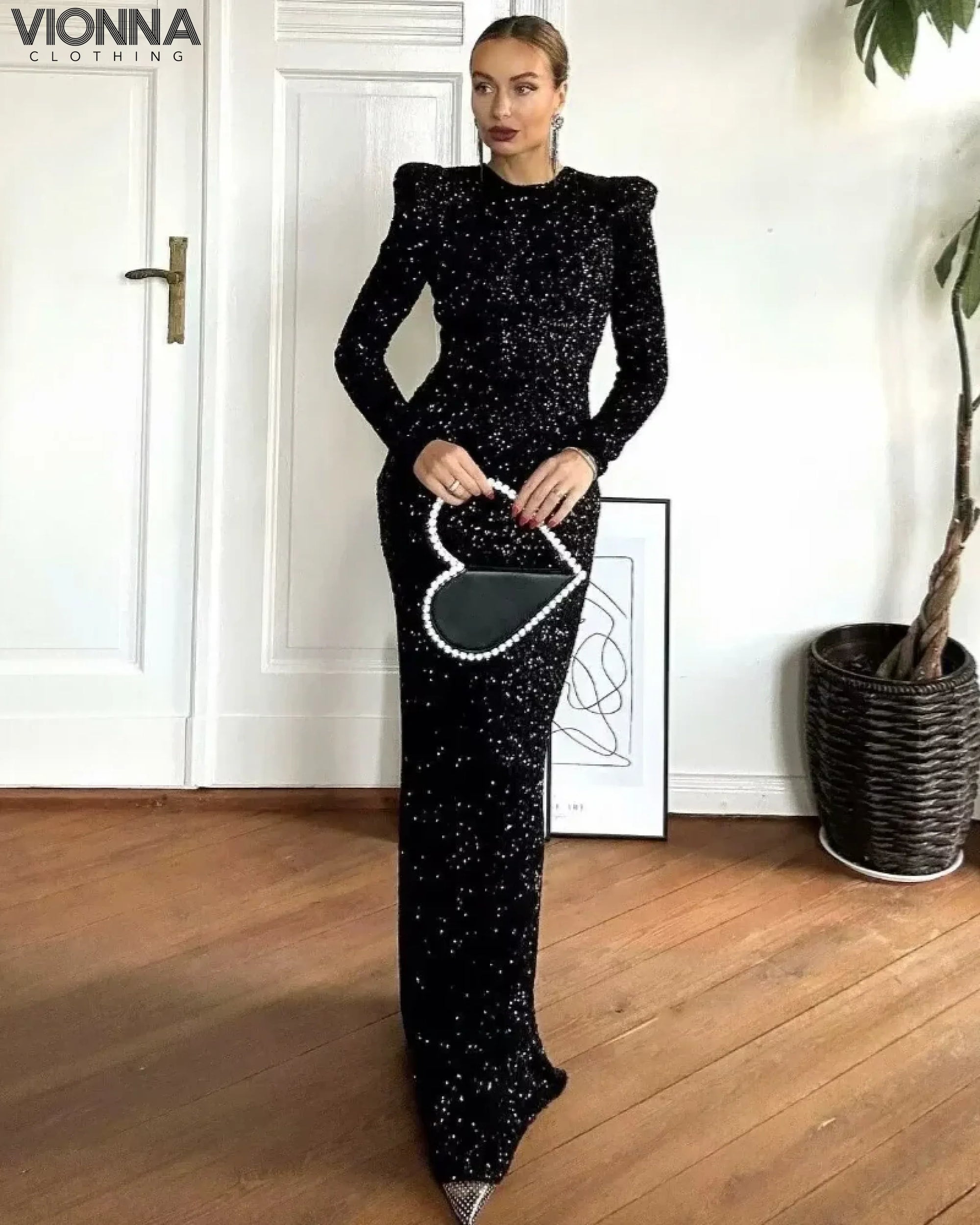 Luna | Sparkle Dress Robes Femme Robes
