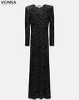 Luna | Sparkle Dress Black / Xs Robes pour femmes