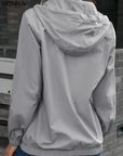 Macia - Veste coupe-vent à capuche Veste coupe-vent
