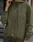 Macia - Veste coupe-vent à capuche Veste coupe-vent