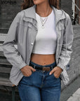 Macia - Veste coupe-vent à capuche Gris clair / Xs Veste coupe-vent