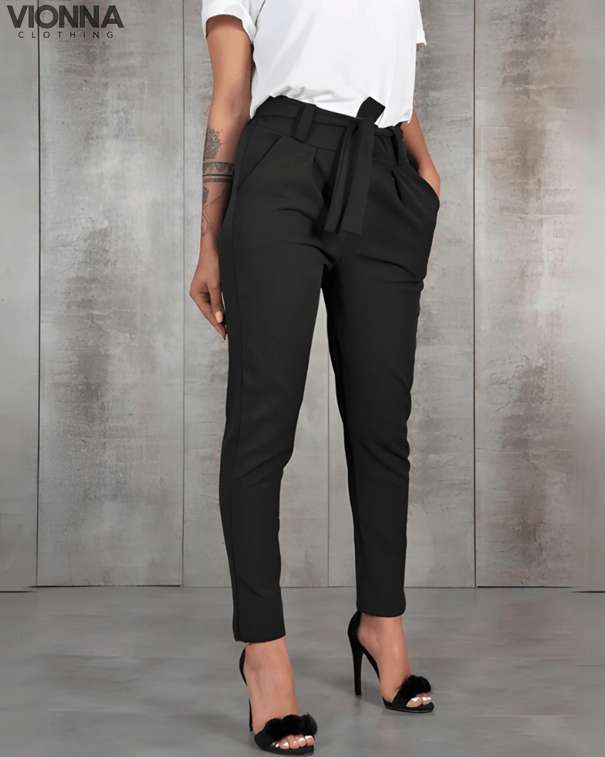 Marnie Trousers | Ladies Slimfit Black / Xs Trousers