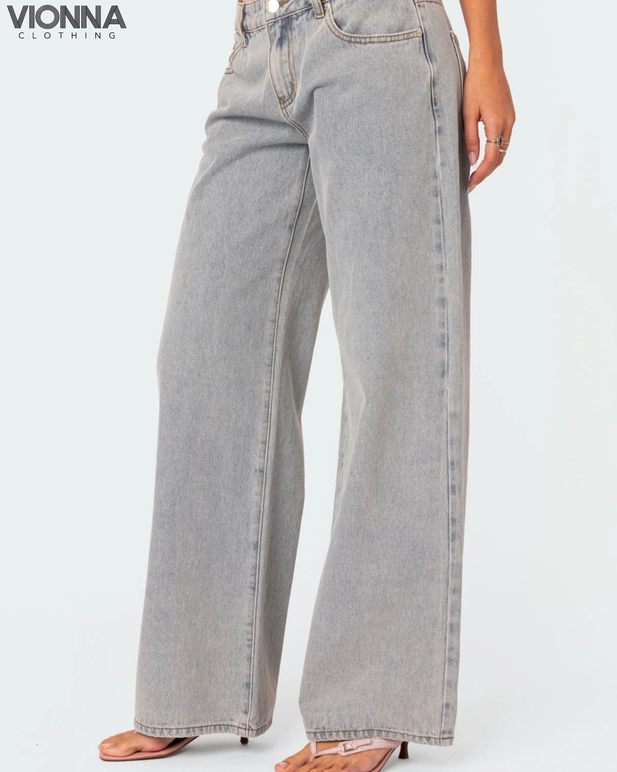 Jeans larges | Denim Moderne et confortable Vêtements Accessoires > Vêtements Pantalons Jeans