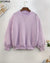 Maya - Pull décontracté en tricot Dames Violet / S