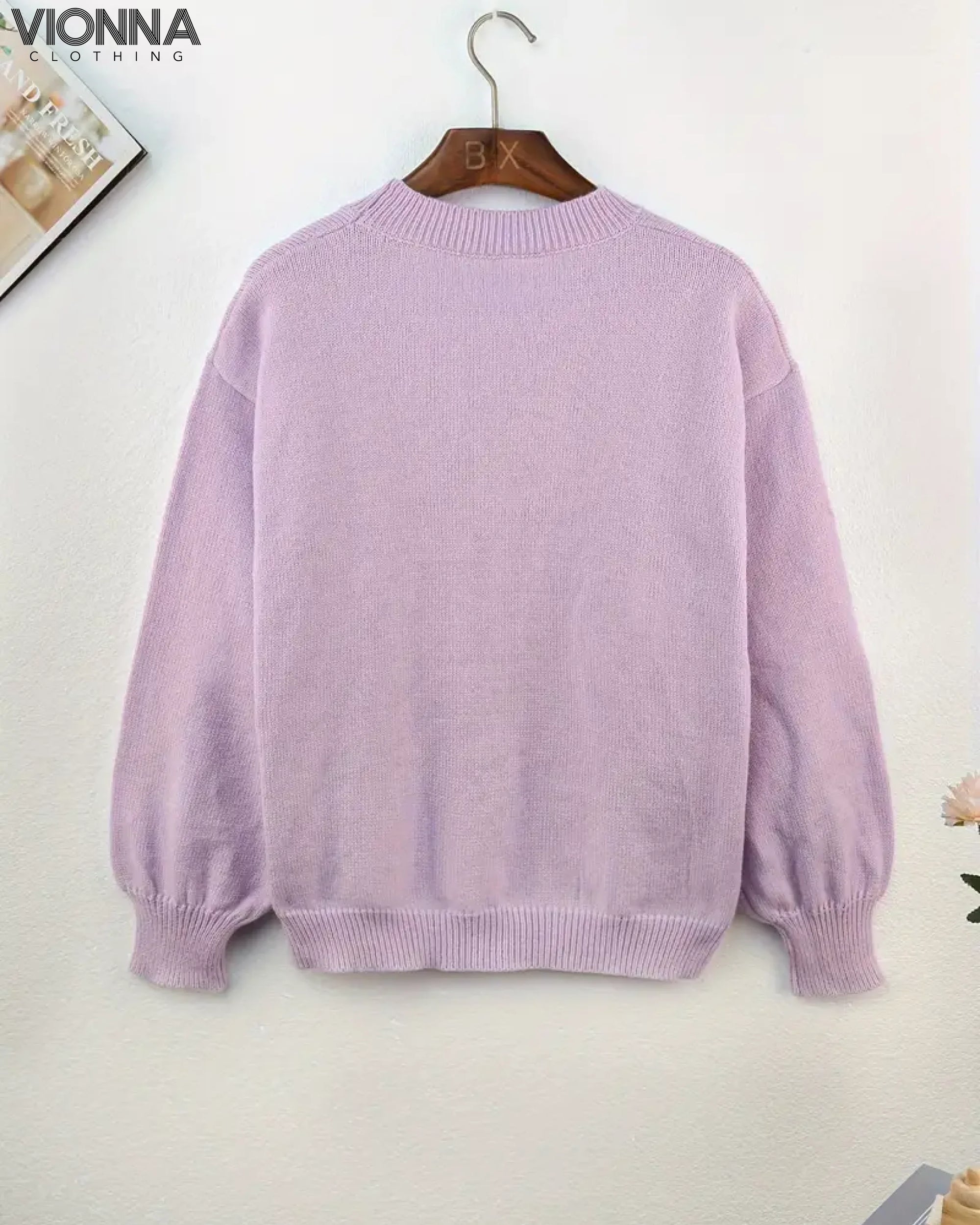 Maya - Pull en maille décontracté pour dames