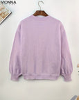 Maya - Pull en maille décontracté pour dames