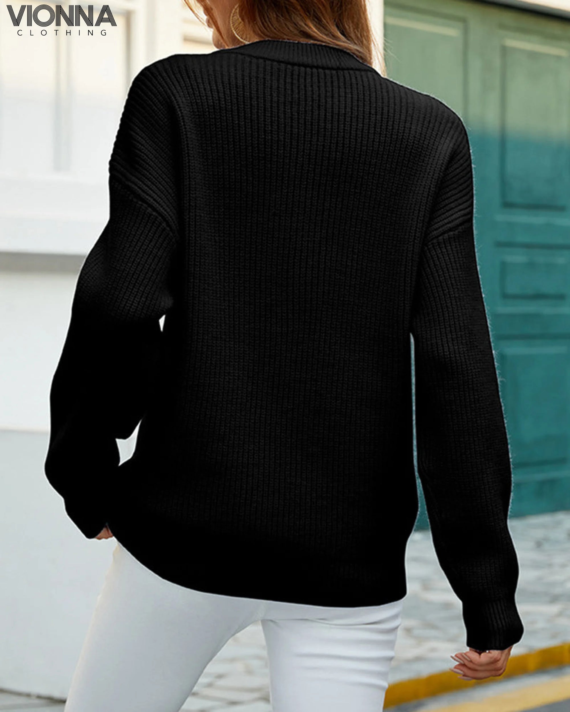 Oliveria - Pull en maille côtelée pull-over