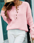 Oliveria - Pull en maille côtelée pull-over