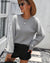 Razelle - Pull peluche tendance Gris / S Pull