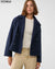 Veste courte en laine à double boutonnage | Mélange de laine Stylish & Timeless Navy / S Vêtements et accessoires