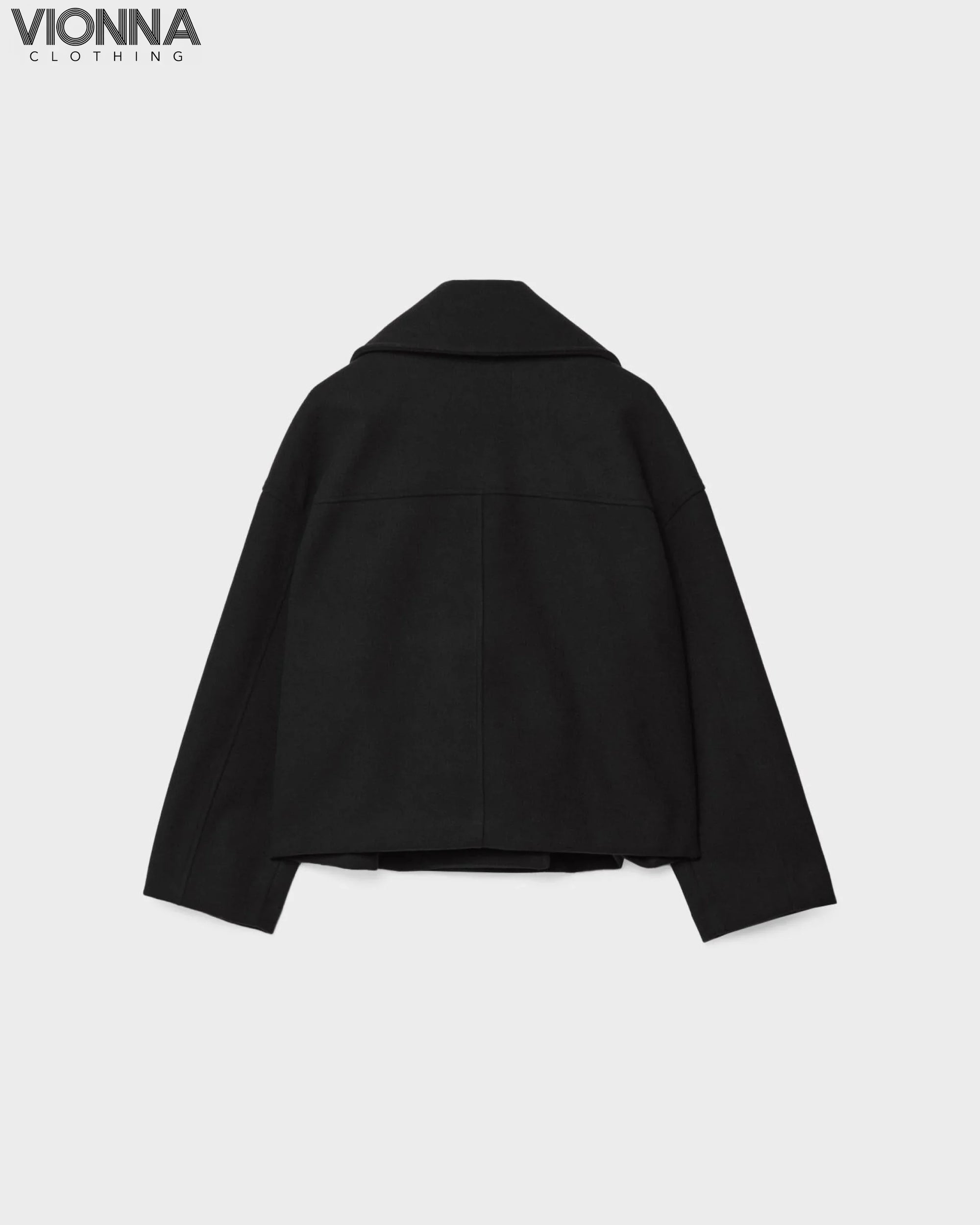 Veste courte en laine à double boutonnage | Mélange de laine Vêtements et accessoires élégants et intemporels > Vêtements