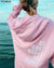 Chandail à capuchon stylisé avec écriture - Sienna Pastel Pink / S Jerseys_W