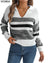Silvija - Pull rayé noir / Xs Pull