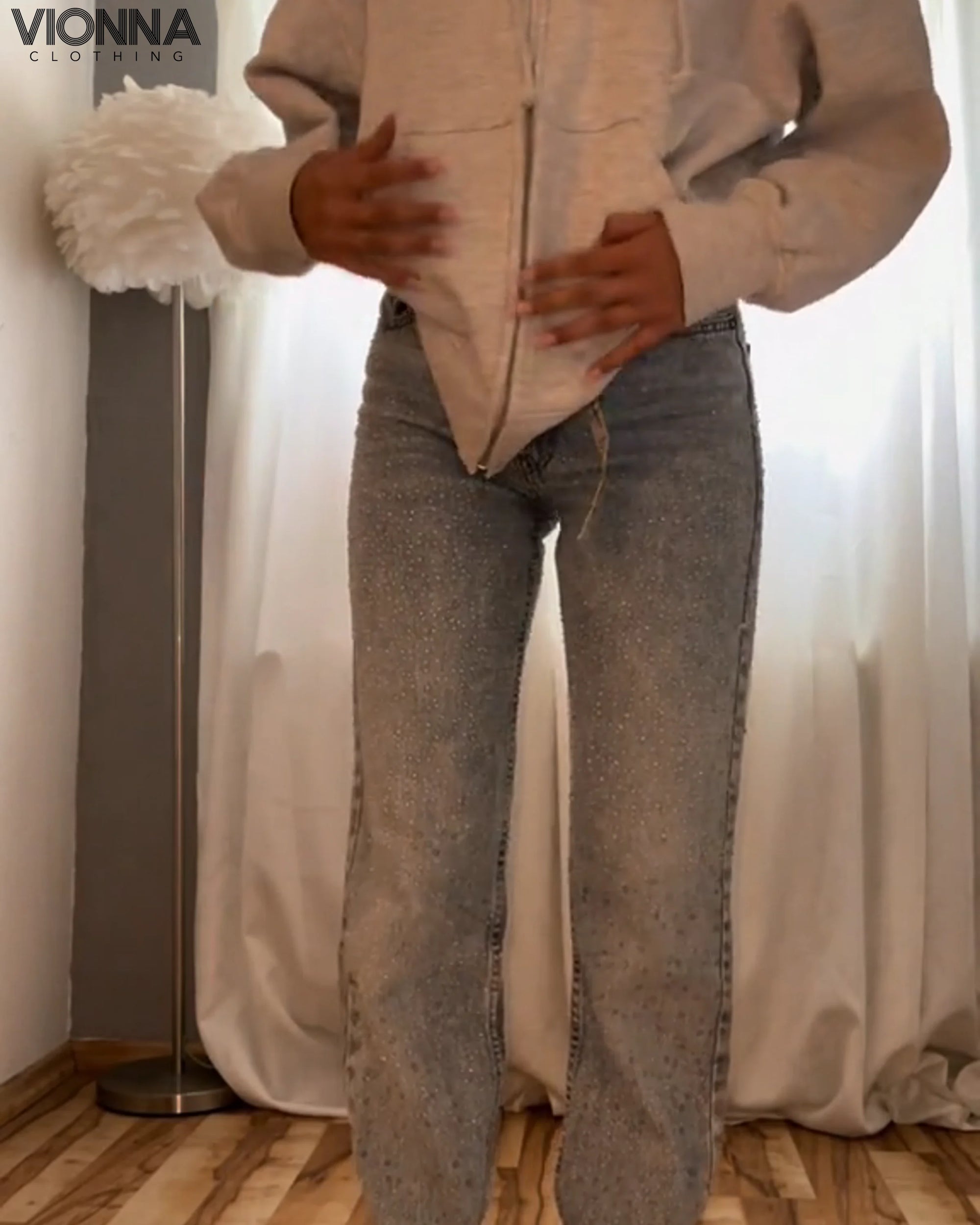 Sophia | Jean pailleté