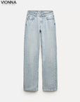 Sophia | Jeans Sparkle Bleu clair / Xs