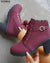 Vivian - Bottines Rouge vin / 35 Bottines